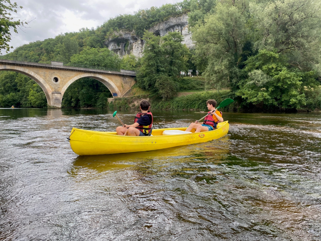 Canoeing on the Dordogne
