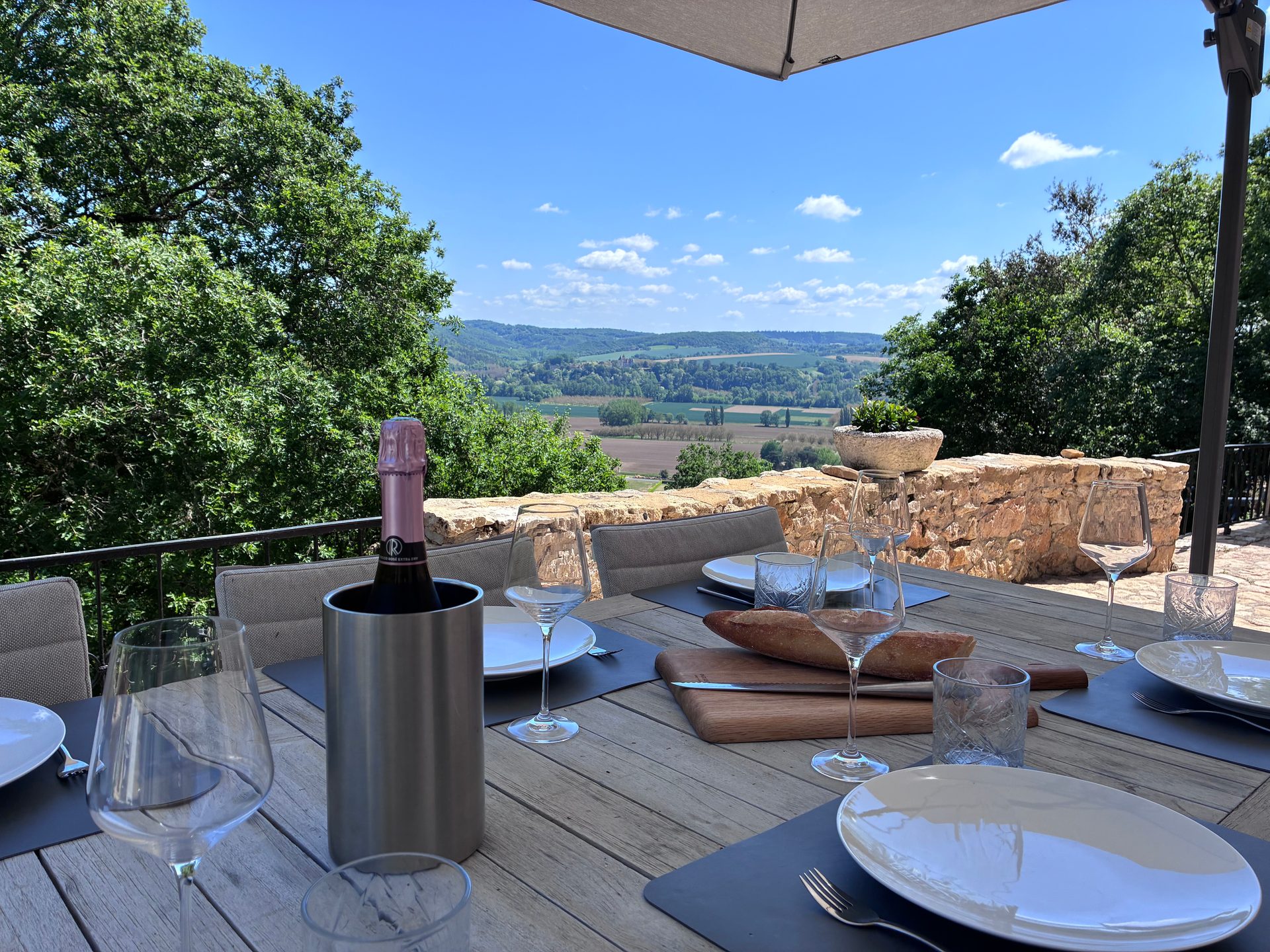 Terrace with view